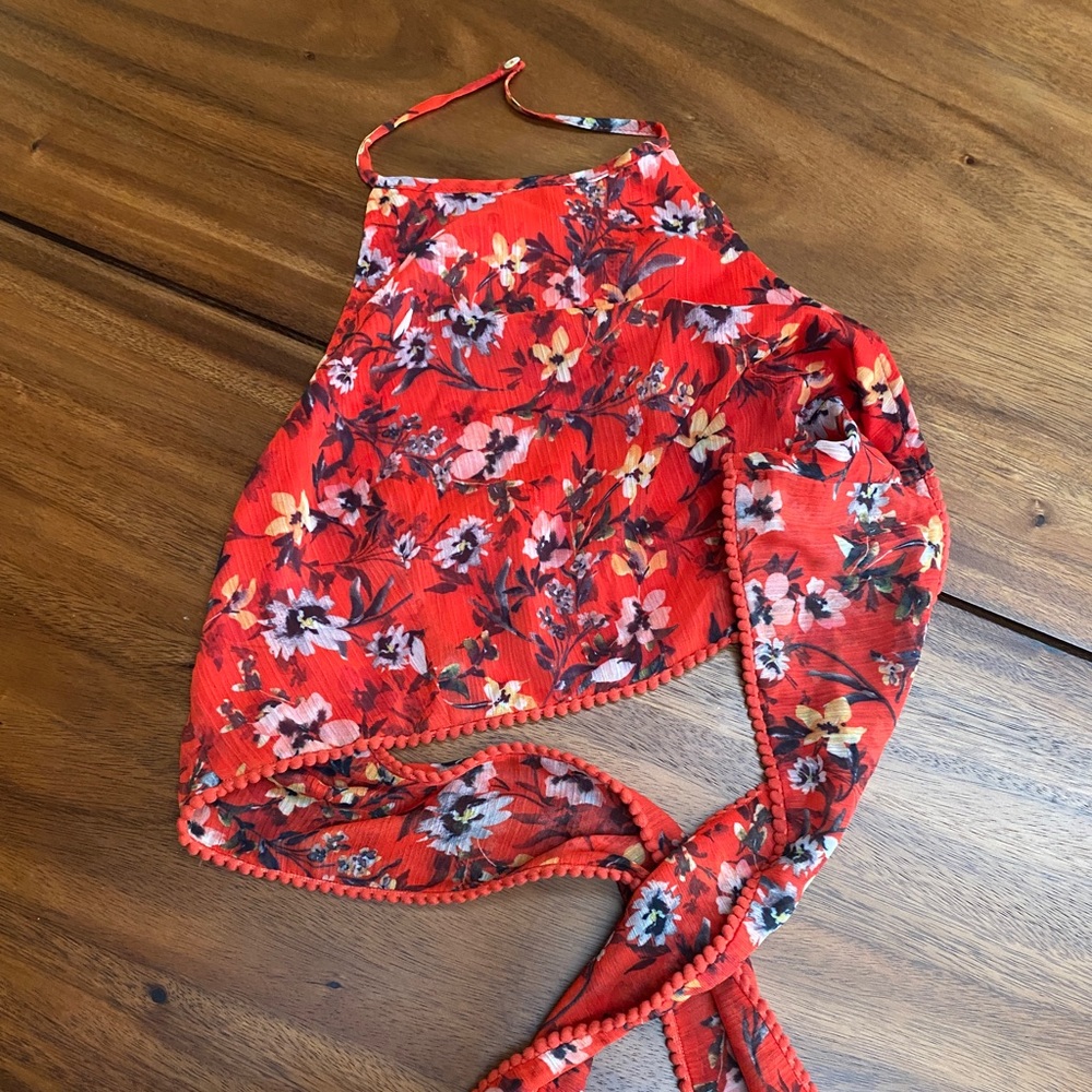 House of Harlow halter top